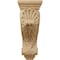 Ekena Millwork 5"W x 7"D x 14"H Large Shell Corbel, Cherry CORW05X07X14SHCH - alternate 3